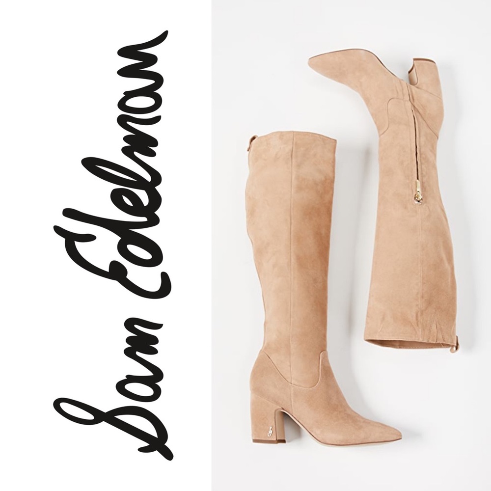 🔥 Sam Edelman Hai Suede Boots 🔥